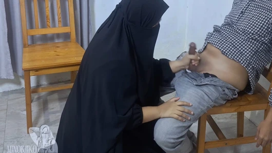 Ukhti Jilbab Ber Cadar Suka Kontol Dan Pengen Di Crotin - Kompilasi Minokiiko