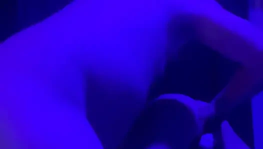 Sneaking Slut Takes Huge Cock