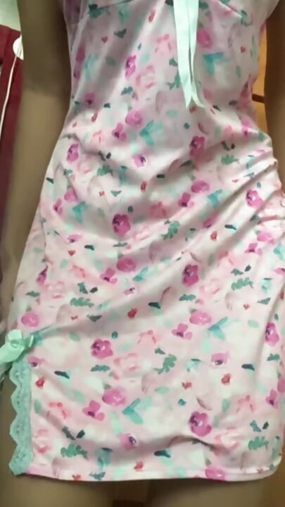 TEEN 18 IN PAJAMAS. Masturbation
