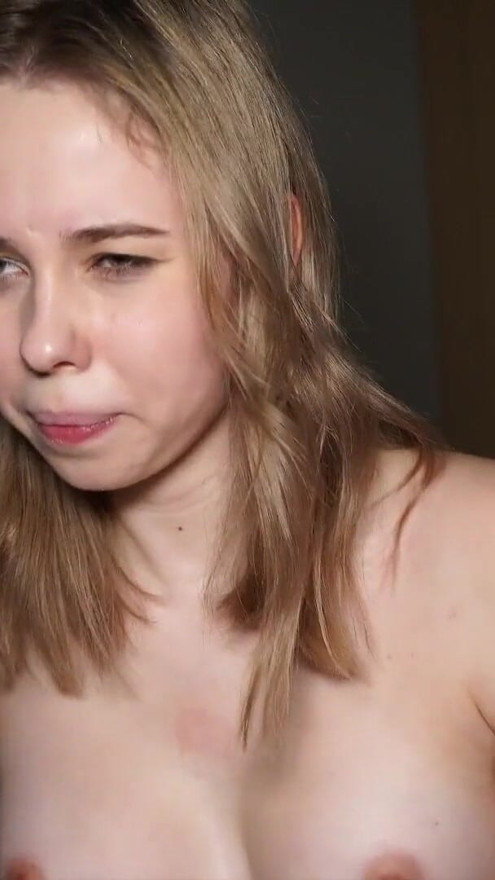 She was leaking, but his cock was still stretching her juicy pussy to the limit. | Clip 1