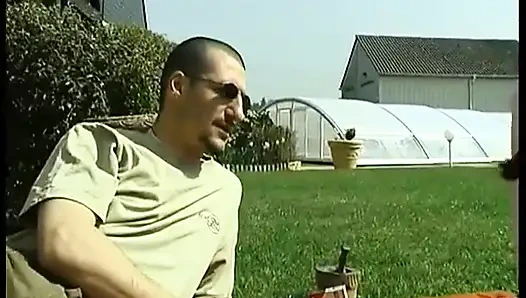 Busty Schoolgirl in Stockings Hard Anal Pounded and Facialized Outdoor