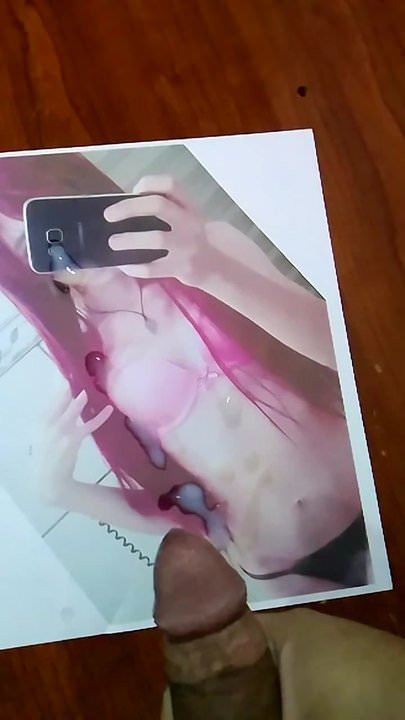 Slow motion cumshot