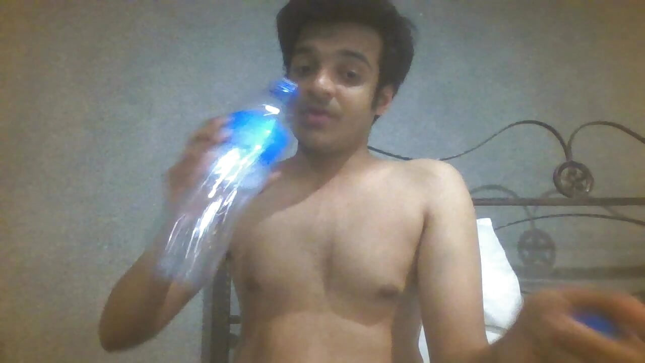 Sexy Satanic Sissy Slut Drinks Water To Pissgasm