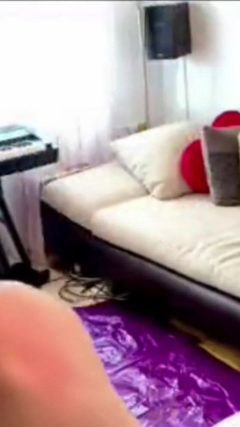 Stunning moment from "Watch until the end it will be interesting, I cum on my face"