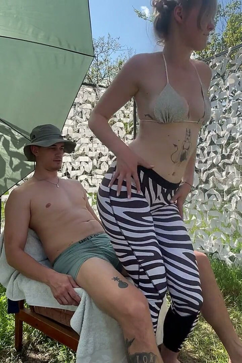 Outdoor Dry Hump Turned Into Wild Sex