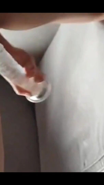 My creamy pussy ridding new toy on coffee table | Clip 1