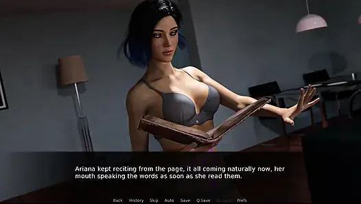 Ariana Perverted Diary 8 Ariana Spell Went Wrong and Now Have a Cock