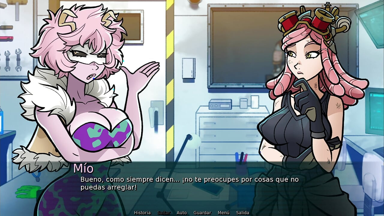 Mei's Proyect - La Voluptuosa Hinata Hyuga de Naruto Probando el gran Invento de la Hermosa Mei