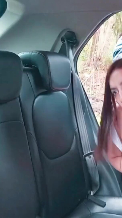 My stepfather fucks me in the car in the middle of the woods | Clip 2