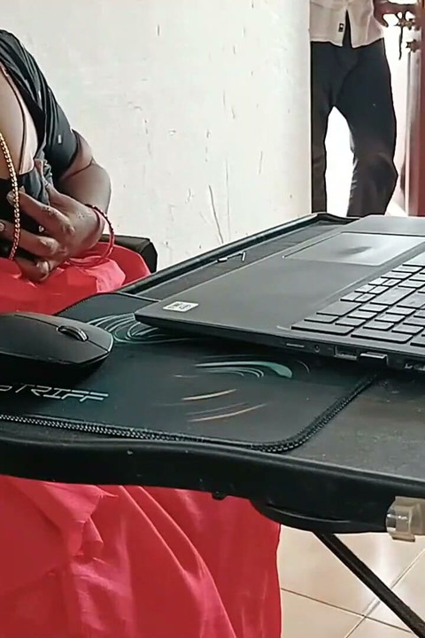 Step-stepbrother Sucked My Boobs During Online Interview