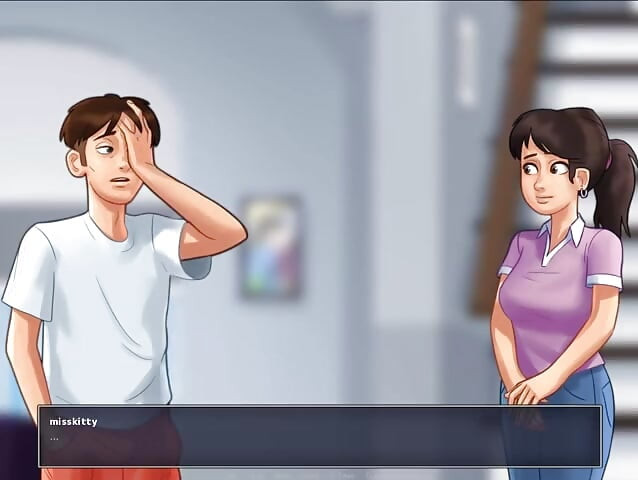 Summertime Saga bahagian 155 - pelajaran seni oleh Misskitty2k