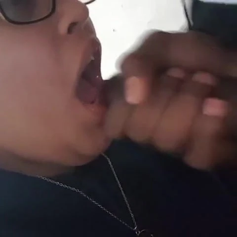 Eating cum for fun