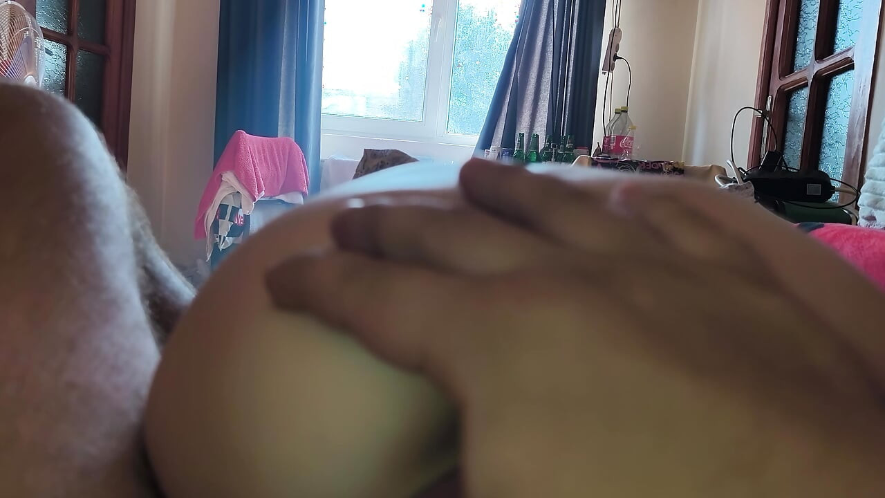 Step Brother Rubs His Big Dick Against My Pussy