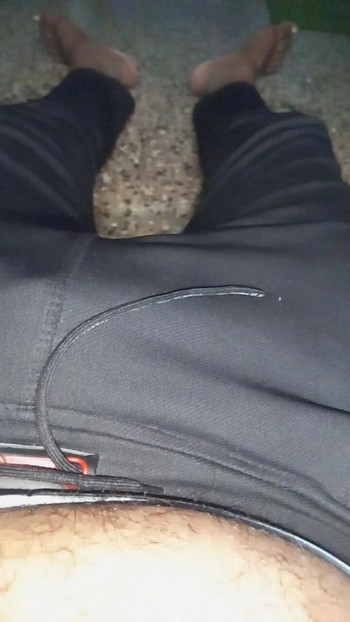 Unforgettable moment from "My wife handjob my penis in home"