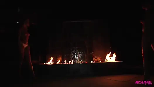 Anikka Albrite and Summer Brielle Tease Mick Blue with Their Perfect Bodies