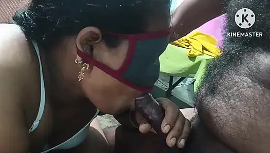 Butyfull thamil aunty bowlojob