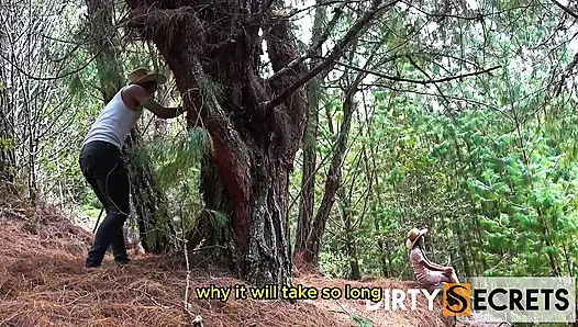 I FUCK MY BOYFRIEND IN THE WOODS NEXT TO THE LAKE.