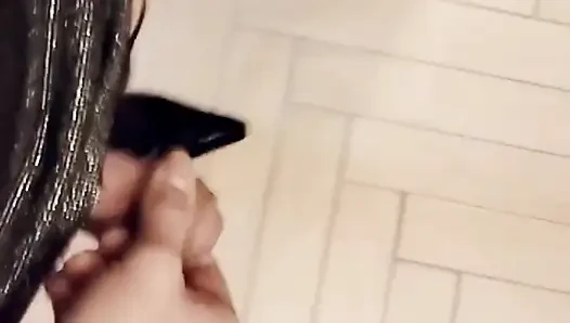 The little dick of the faggot horny