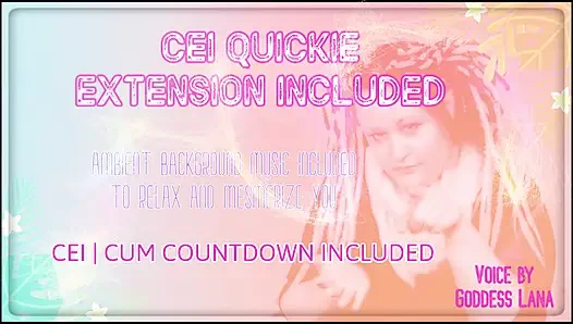AUDIO ONLY - CEI quickie extension included enhanced audio