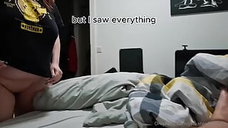 Wife's Best Friend Caught Live - Full Cheating Creampie