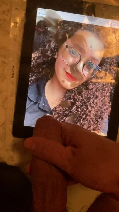 Cute girl Cum Tribute 13