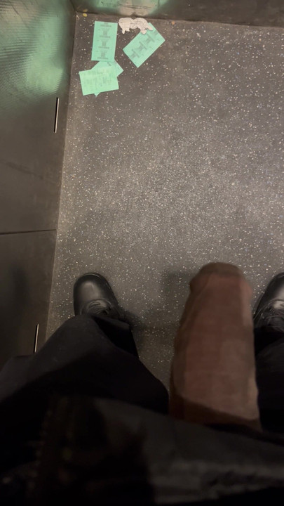 A little fun in public elevator