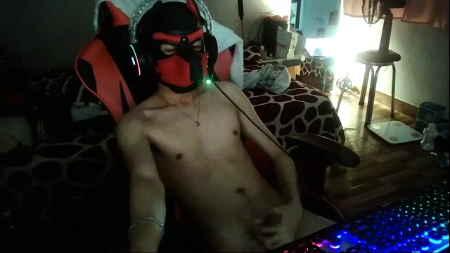 My Dog Mask jerk off