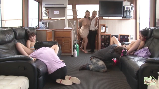 These Females Only Had One Shot of These Guys on a Stupidly Big Yacht.