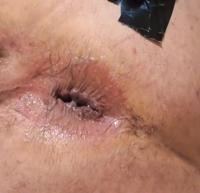 Fucking my arse hole with big dildos