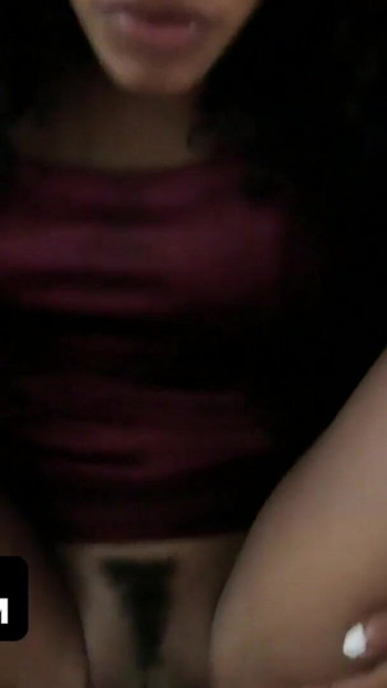 Stunning moment from "Ebony Ex-Girlfriend Scarlit Scandal Bounces On My Dick"