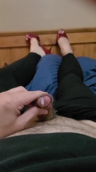 Requested Red Peek Toes