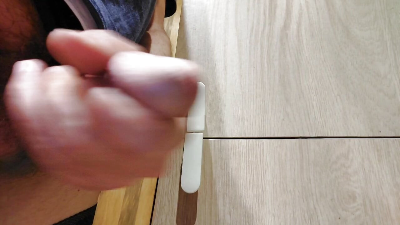 men play with his cock