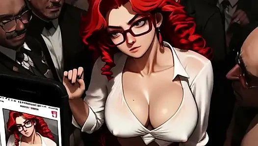 Gadis sekolah di-gangbang di lubang mosh