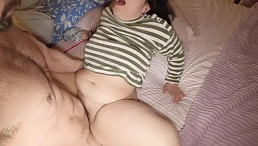 My MILF mother-in-law finally spread her legs and I fucked her fat pussy