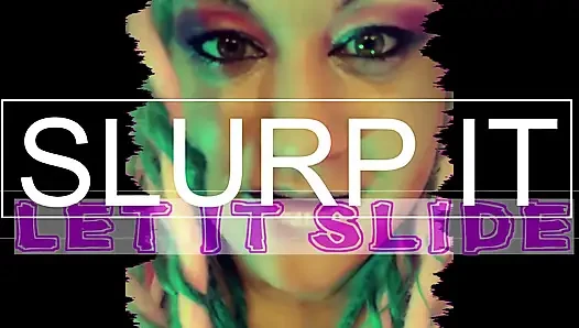 Wank und Slurp mit der Göttin Lana CEI Looper für Dumb Dumb Heads