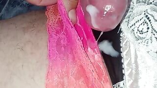 Wife sexy lingerie cum