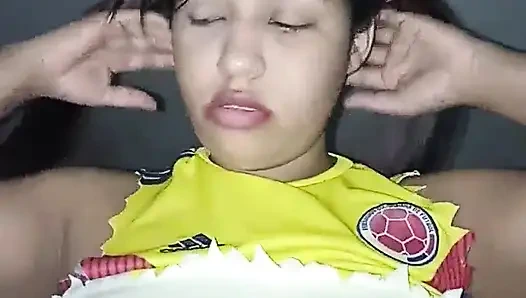 Challenge Try Not to Cum with This Spanish Woman with Big Perfect Natural Tits Addicted to Anal and Deep Throating, This Bitch