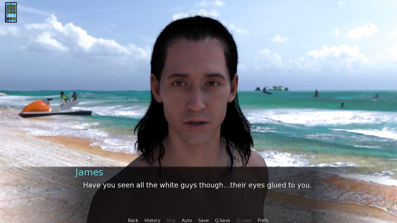 Paradise City: Sexy Dressed Hot Wife Walks on the Beach with Her Cuck Hubby Things Got Spicy - Episode 10