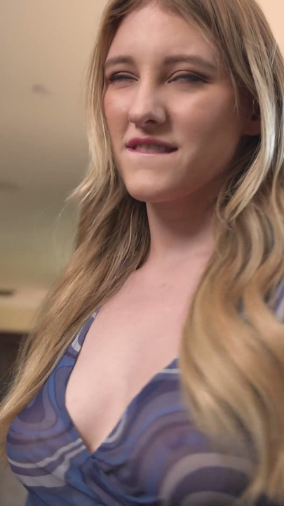 Balcony Tease to Bedroom Please with Melody Marks