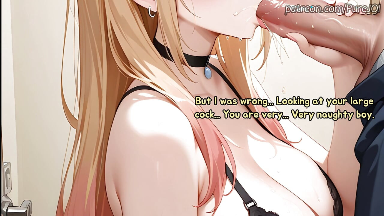 You have creampied Marin Kitagawa's pussy in the fitting room