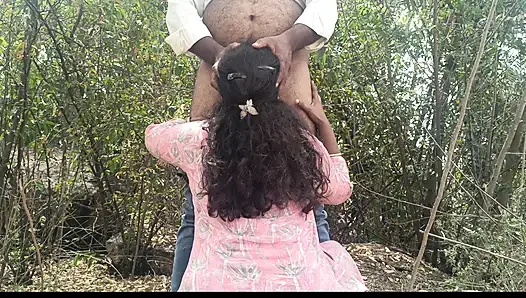 Outdoor unexpected hot romance with fuck