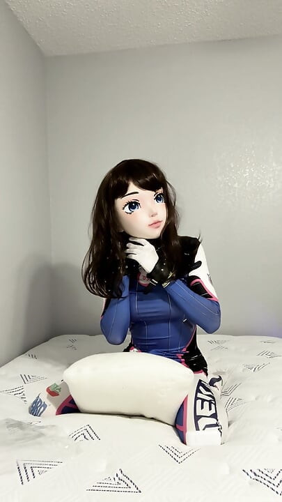 Máscara dupla Kigurumi Vibrador e Respiração