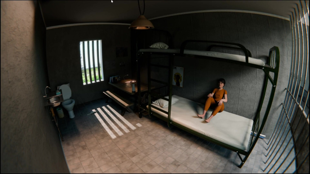 我在监狱的第一天：浴室体验