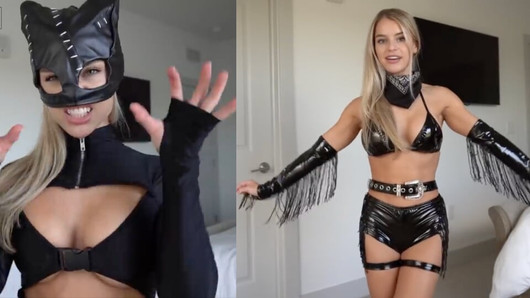 Anprobieren von Sexy Kleidung für Sie ~ Britney White