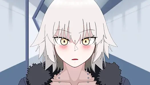 Jeanne d'arc alter dientot tanpa ampun sama majikannya