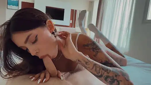 Stiefschwester Sehnte Sich Nach Und Ich Kam Ihr Ins Gesicht