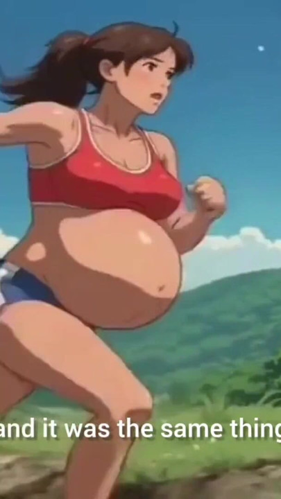 SFW Hamile Kadın Çizgi Film Hentai Animasyonu | Bölüm 1
