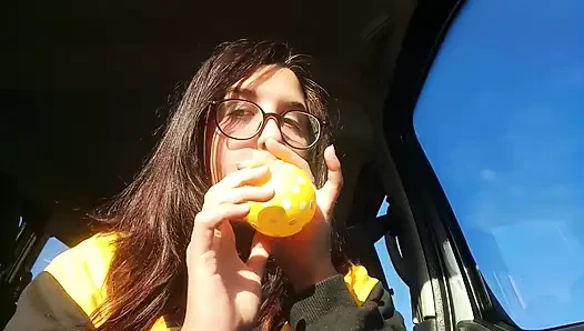 Highway Ride Balloon Play - Bunny Looner