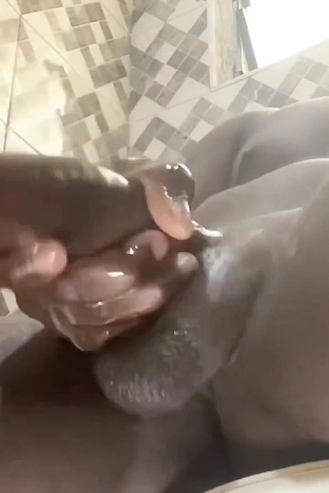 Part 2 BBC Public Washroom Deep Jerking off Orgasm