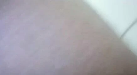 Fat man plays with a dick